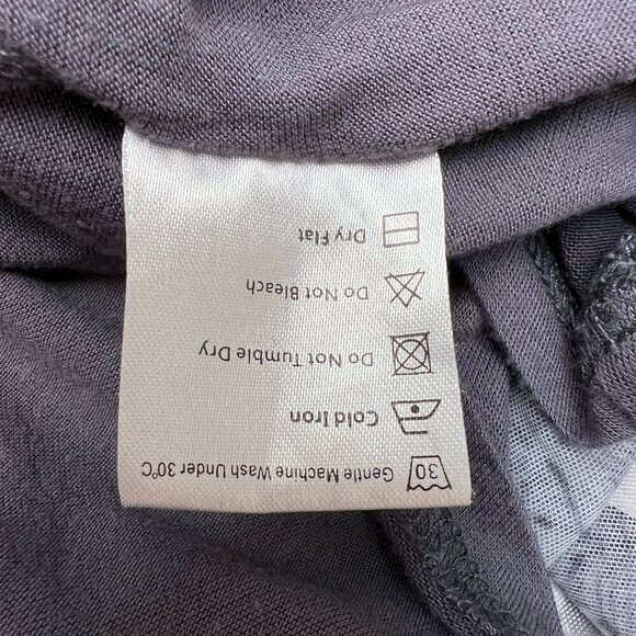 Sese Code Elegant Blue Floral Sheer Overlay Women's Career Blouse Top Size 3XL - Picture 8 of 9